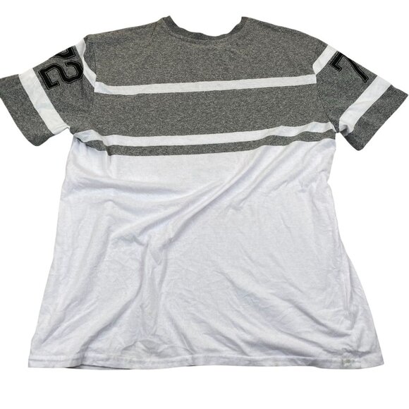 Ecko Unltd Mens Graphic T-Shirt 3XL Gray White Red Rhino Design Casual - Picture 2 of 7